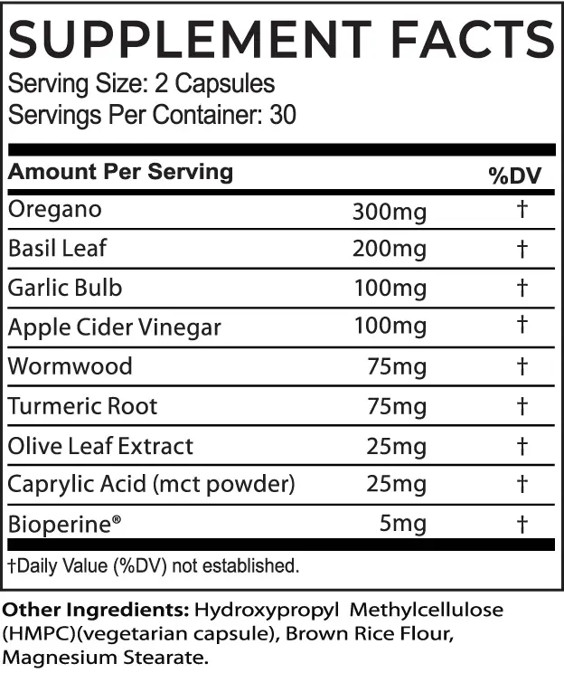 FUNGUS ELIMINATOR elements